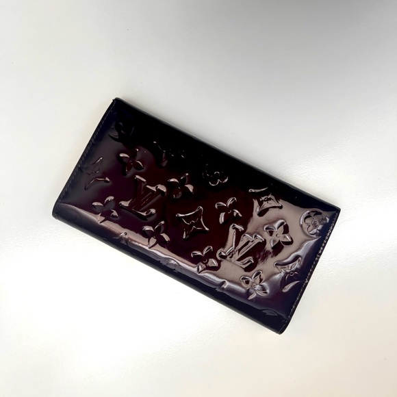 🔥LOUIS VUITTON Vernis Sarah Wallet - Picture 6 of 10